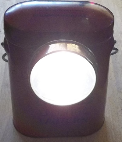 working Dad's Factories lantern