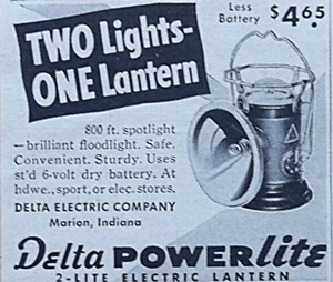 Delta Powerlite lantern