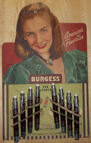 Burgess Penlite Display