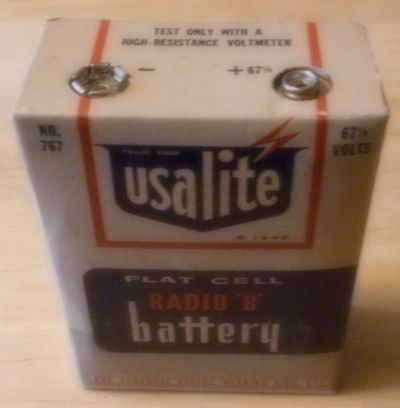 usalite radio battery